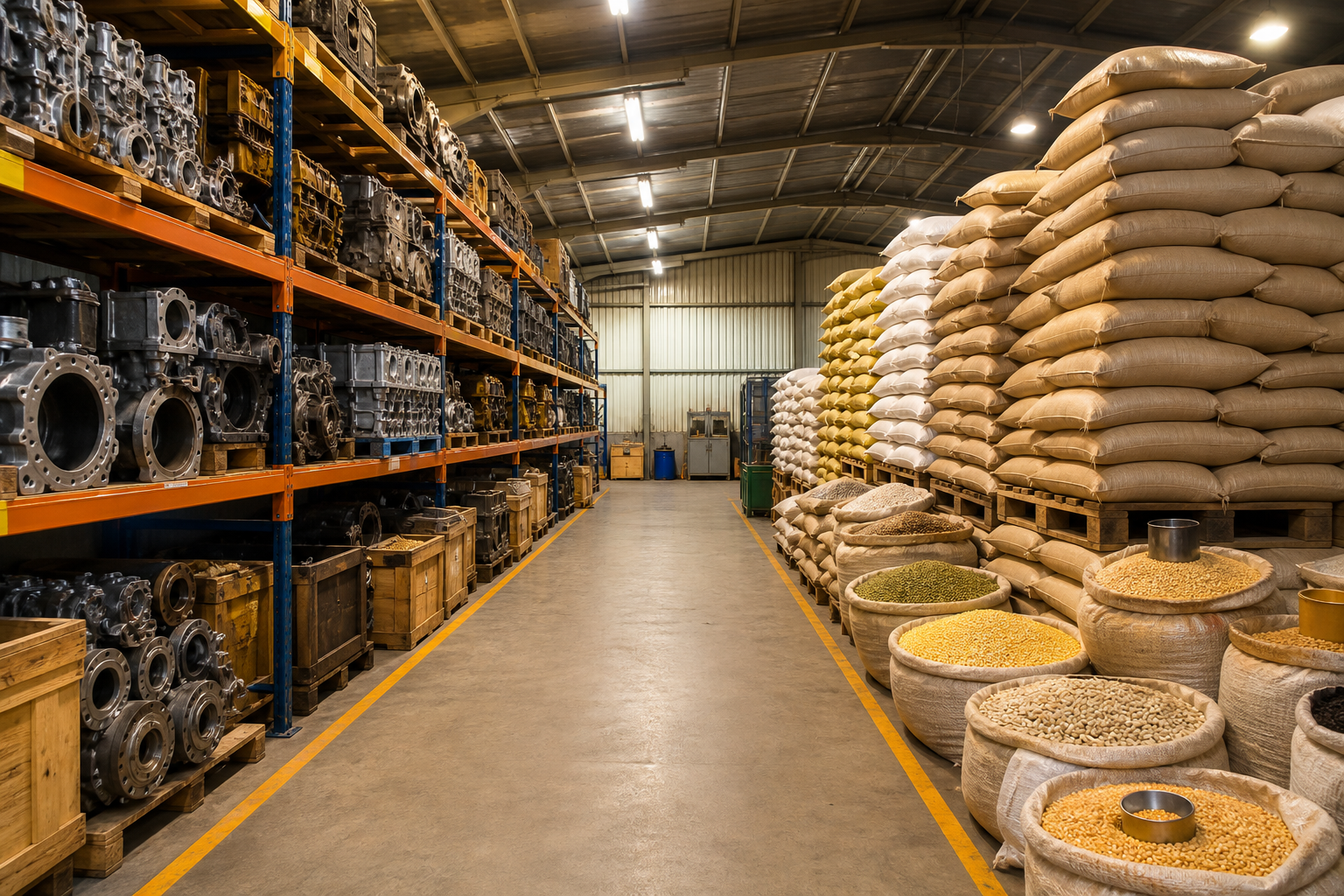 VRIMAN warehouse and supply operations